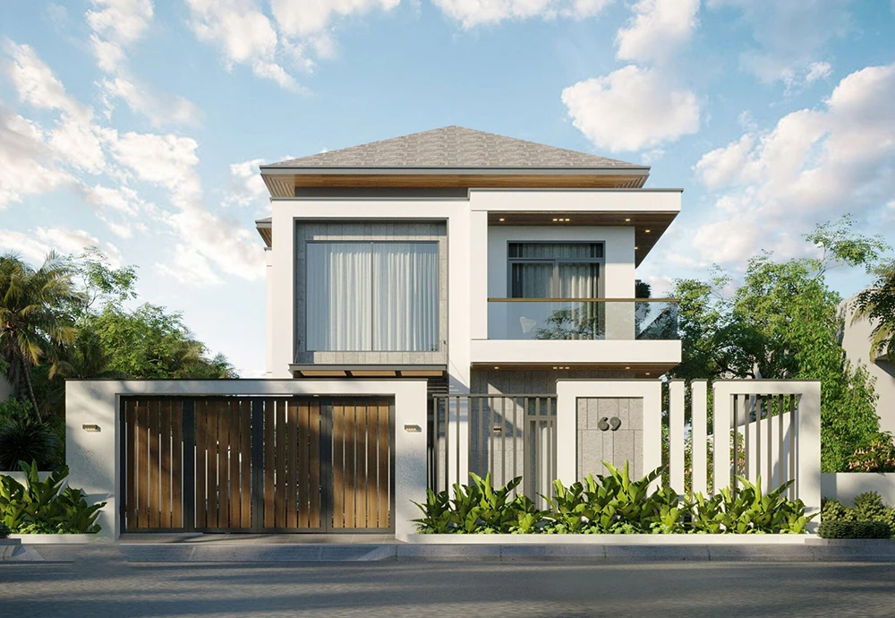 Nhà Phố Hiện Đại 2 Tầng Tại Long Thành 01